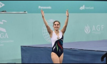 Azərbaycan gimnastı Almaniyada rekorda imza atdı 
