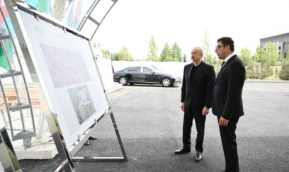 Prezident Yevlax Olimpiya İdman Kompleksinin AÇILIŞINDA