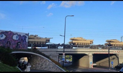 ABŞ tankları Rusiya sərhədinə GƏTİRİLDİ 