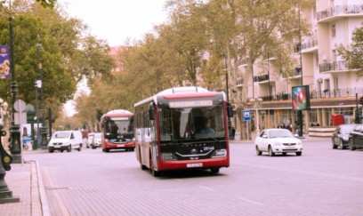 Gəncə sakinlərinə ŞAD XƏBƏR - Marşrut avtobusları yeniləndi - FOTO