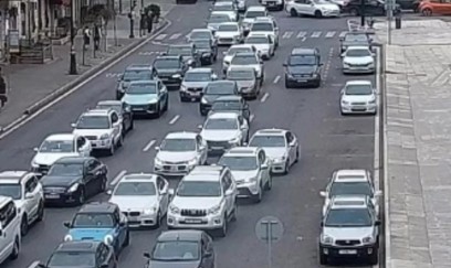 Bu yollar tıxaclıdır - Sürücülərin nəzərinə! + FOTOLAR
