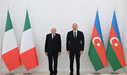 Azərbaycan və İtaliyanın dövlət başçıları mətbuata bəyanatla çıxış ediblər 