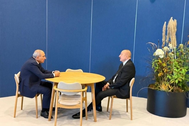 İlham Əliyevlə Paşinyan bu barədə razılığa gəldilər - FOTOLAR