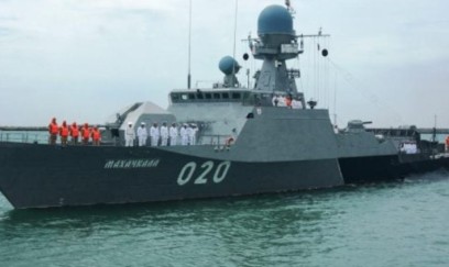 Ukrayna Rusiyanın hərbi gəmisinə zərbə endirdi