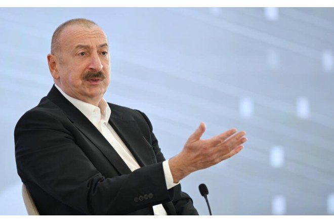 "Vaşinqtonda paraflanan sülh sazişi Cənubi Qafqazı stabilləşdirəcək”- İlham Əliyev