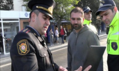 Bakıda piyadaların öldüyü yol qəzalarının görüntüləri nümayiş etdirilib 
