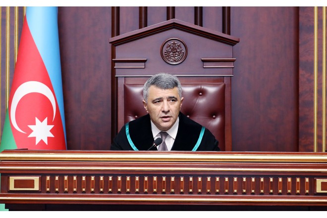 Ali Məhkəmənin Plenumunun iclası keçirildi - FOTOLAR