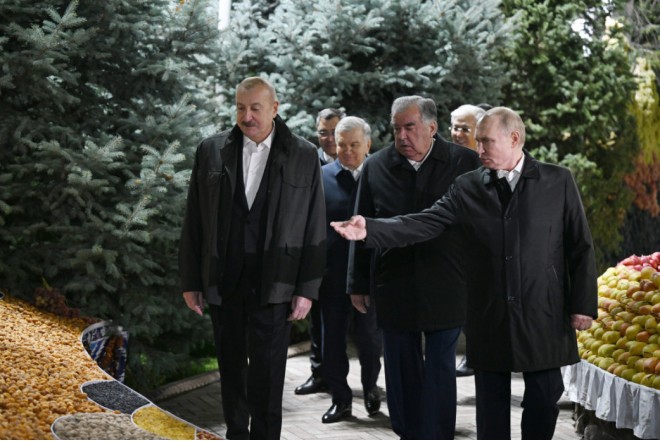 Prezident İlham Əliyev Düşənbədə MDB dövlət başçılarının qeyri-rəsmi şam yeməyində iştirak edir 