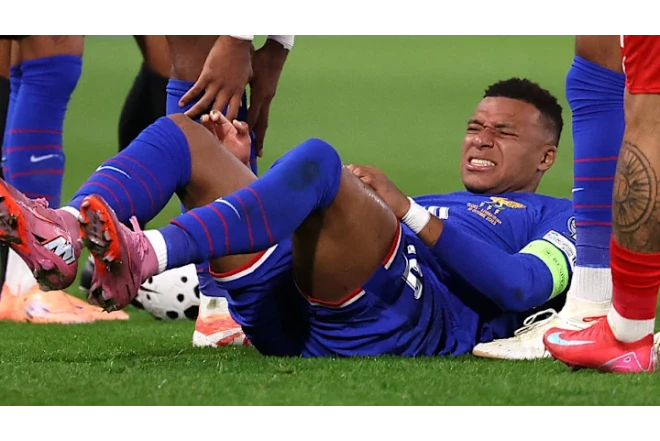 Mbappe Azərbaycanla oyunda yenidən zədələnib 