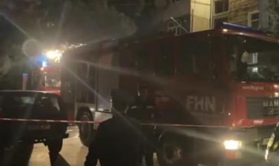 Sumqayıtda yaşayış binasındakı yanğın SÖNDÜRÜLDÜ