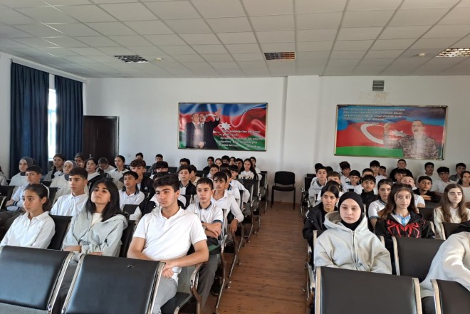 Narkomaniya əleyhinə maarifləndirmə tədbiri keçirildi - FOTOLAR