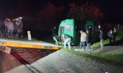 Zaqatalada toydan qayıdanlar qəzaya düşdü, 9 yaralı - YENİLƏNİB