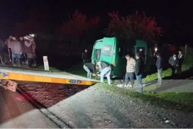 Zaqatalada toydan qayıdanlar qəzaya düşdü, 9 yaralı - YENİLƏNİB