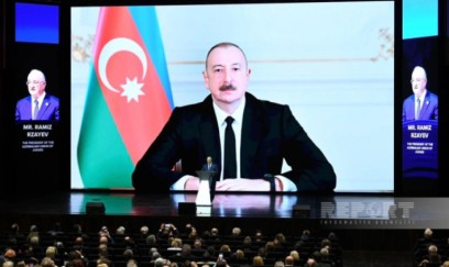İlham Əliyev Beynəlxalq Hakimlər Assosiasiyasının 67-ci Baş Assambleyasının iştirakçılarına müraciət edib 