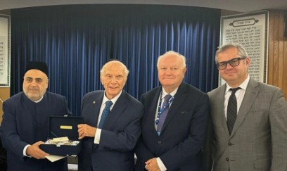 Allahşükür Paşazadə  Artur Şnayerlə görüşüb 