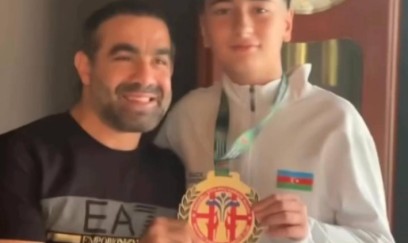 Rəşad Dağlının oğlu çempion oldu - VİDEO + FOTO