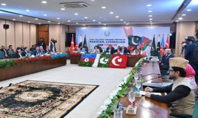 Azərbaycan-Pakistan-Türkiyə parlament sədrlərinin görüşü keçirilib 