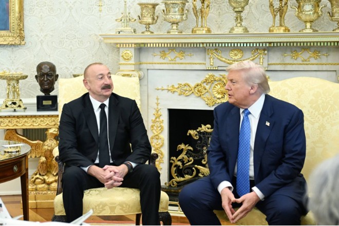 Donald Tramp Prezident İlham Əliyevi çox güclü lider adlandırıb 