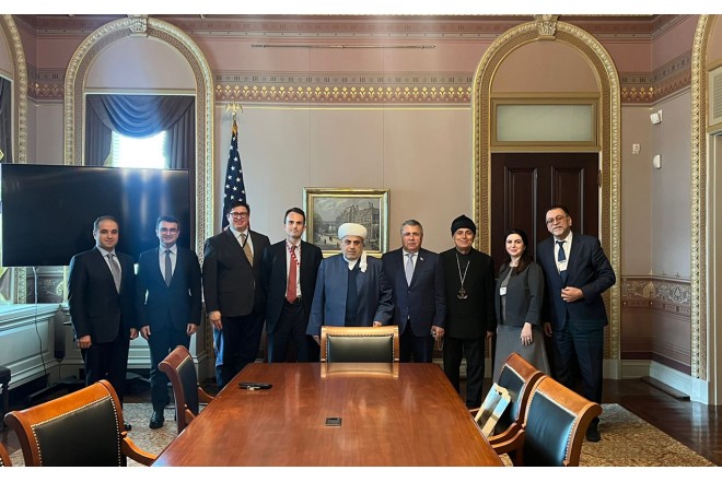 Şeyx Ağ Evdə onlarla görüşüb bu çağırışı etdi - FOTO