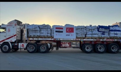 Türkiyə Qəzzaya humanitar yardım göndərməyə davam edir