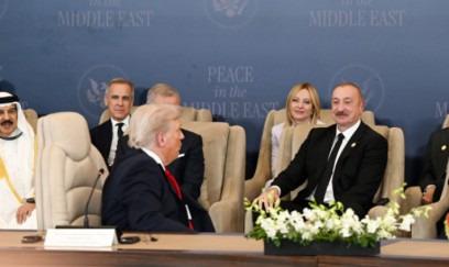Prezident Yaxın Şərq Sülh Sammitində iştirakı ilə bağlı paylaşım etdi
