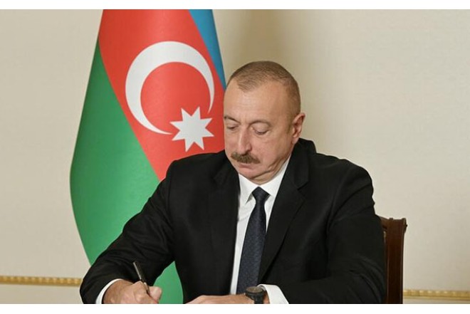 Prezident Sərəncam imzaladı 