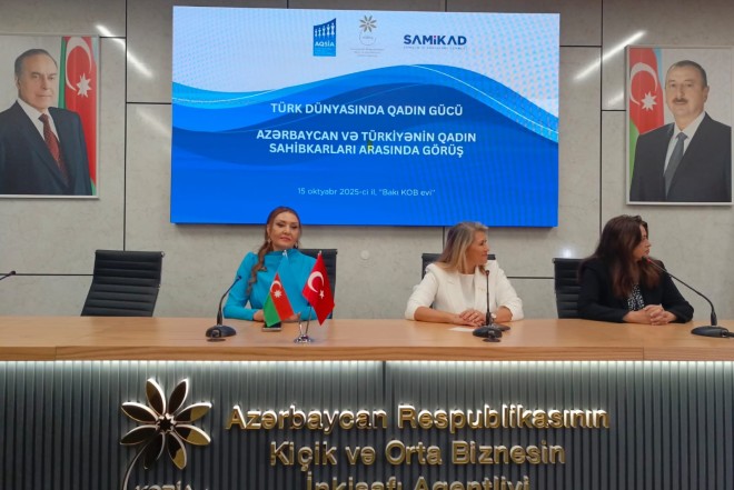 "Türk dünyasında qadınların gücü" adlı tədbir keçirilib- FOTOLAR