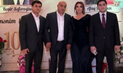 Afaq Bəşirqızının nəvələri - Foto 