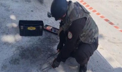 Balaxanıda sursat aşkar edilib - FOTO