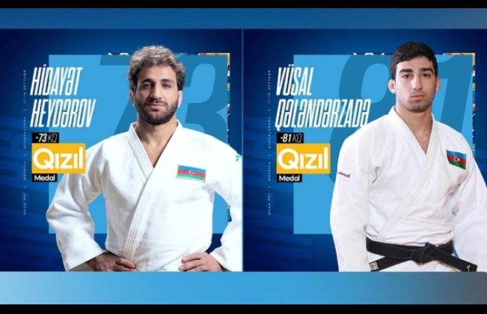 Hidayət Heydərov və Vüsal Qələndərzadə QIZIL MEDAL qazandı 