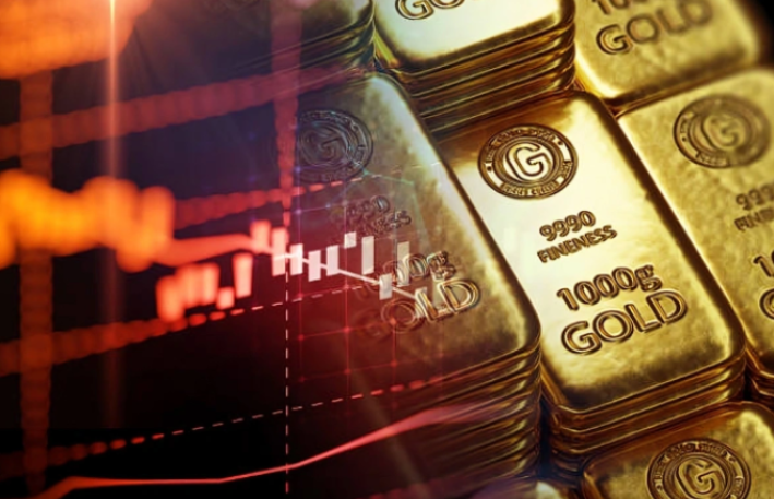 Qızılın qiyməti 120 dollardan çox azaldı 