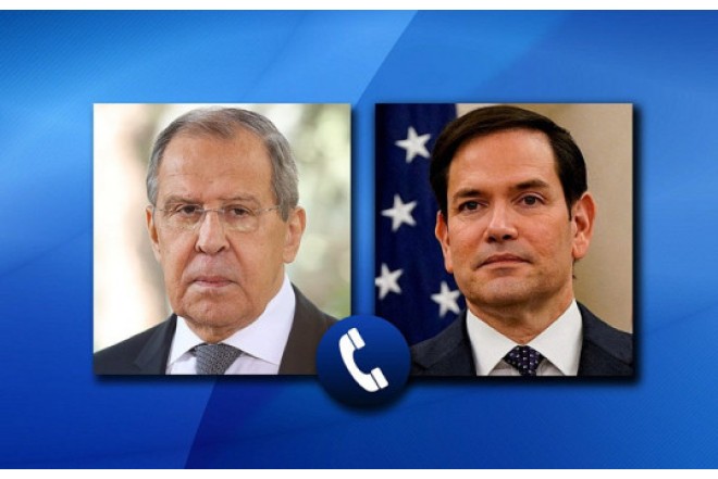 Lavrov Rubio ilə telefon danışığı aparıb 