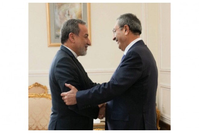 Xələf Xələfov Tehranda Abbas Araqçi ilə görüşüb 