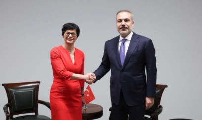 Marta Kos Hakan Fidanla Avropa ilə Asiyanı bir-birinə yaxınlaşdırmağı müzakirə edib 