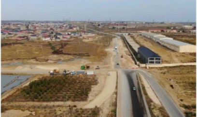 Zığ dairəsi–Hava Limanı yoluna birləşdirən yanaşma yolları tikilir