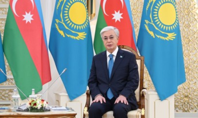 Tokayev: “Azərbaycan regional güc kimi çox mühüm rol oynayır” VİDEO