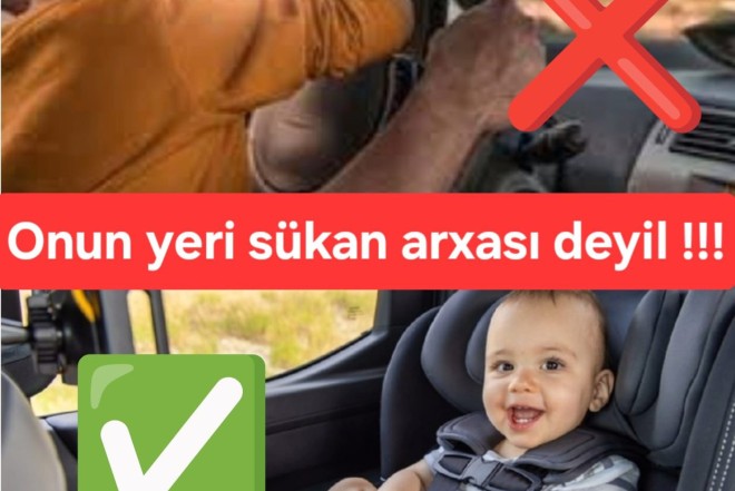 Övladlarımızın həyatını səhlənkarlığımıza qurban verməyək! 