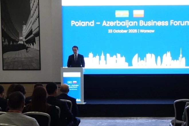 Varşavada Azərbaycan-Polşa biznes forumu keçirilib 