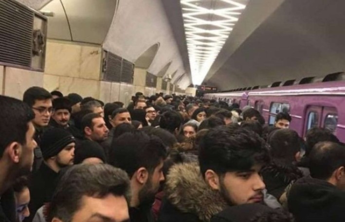 Bakı metrosunda İNSİDENT: Həbs edilənlər var