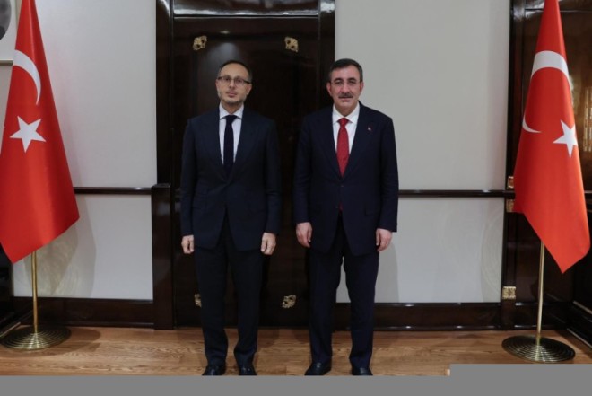 TÜRKPA Baş katibi Türkiyənin vitse-prezidenti ilə görüşüb