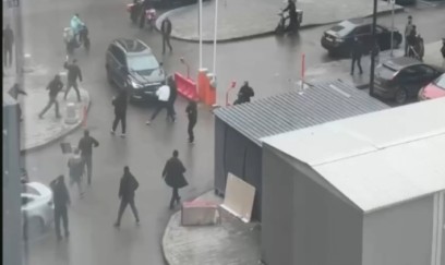 Moskvada kütləvi dava: 40 nəfər saxlanılıb