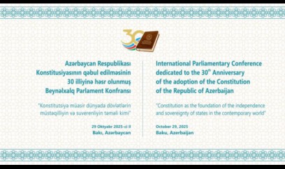 Milli Məclisdə beynəlxalq konfrans keçiriləcək