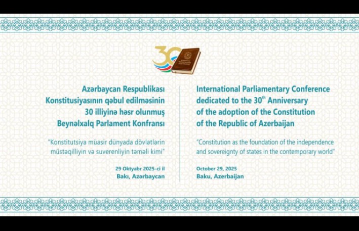 Milli Məclisdə beynəlxalq konfrans keçiriləcək