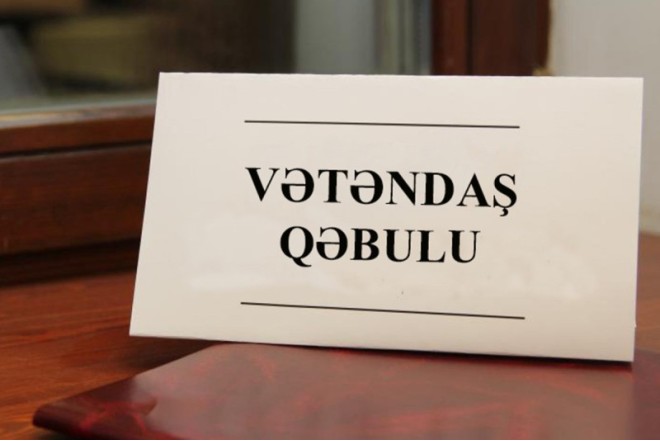 Noyabrda nazir və komitə sədrlərinin qəbulu CƏDVƏLİ
