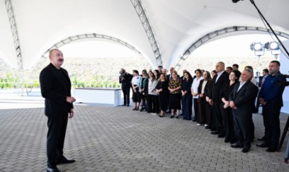Prezident Zəngilanın Ağalı kəndinin 2-ci mərhələsinin və Məmmədbəyli kəndinin açılışlarında iştirak edib 