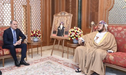 Ceyhun Bayramov Oman Sultanlığının Dövlət Şurasının sədri ilə görüşüb 