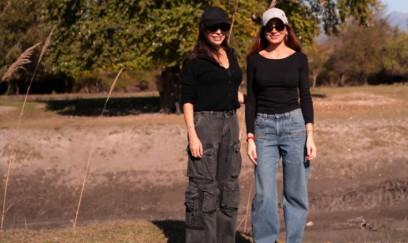 Leyla və Arzu Əliyevalar Qaxda açılışda - FOTOLAR