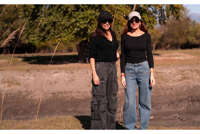 Leyla və Arzu Əliyevalar Qaxda açılışda - FOTOLAR