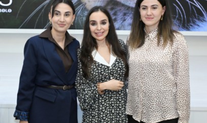Leyla Əliyeva “Hirkan” filminin təqdimatında - FOTO