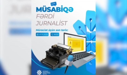 MEDİA jurnalistlər üçün müsabiqə təşkil etdi